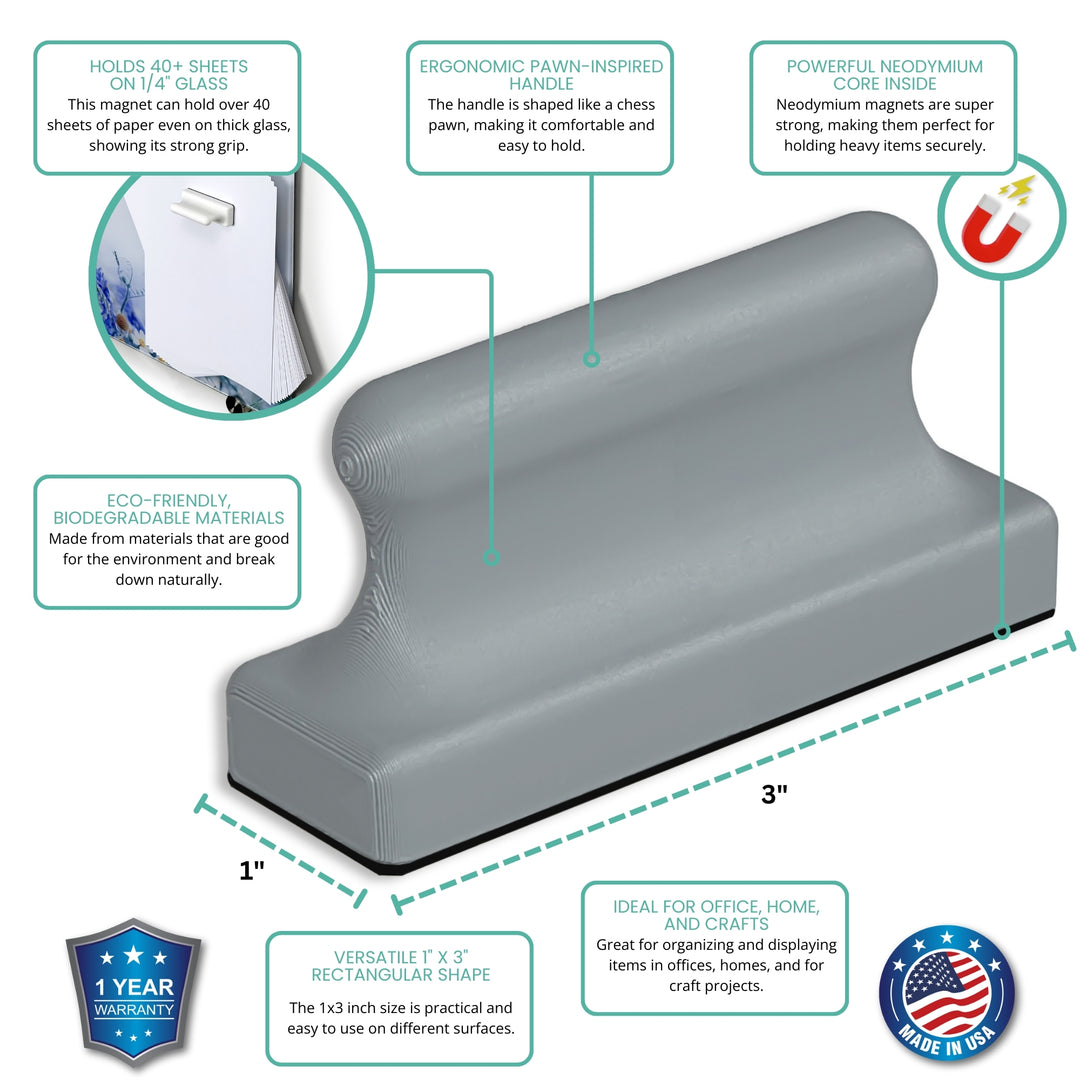 Mega Strong Neodymium MegaPawn Magnets