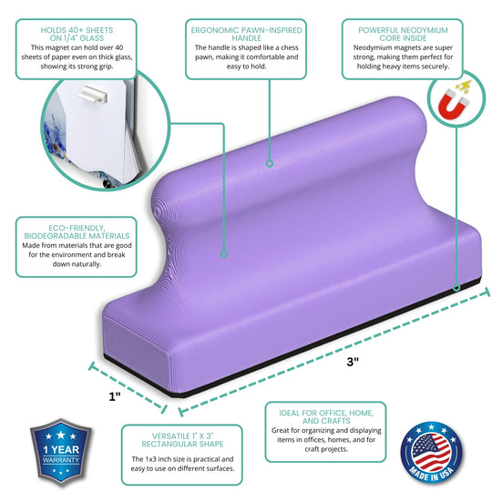 Mega Strong Neodymium MegaPawn Magnets