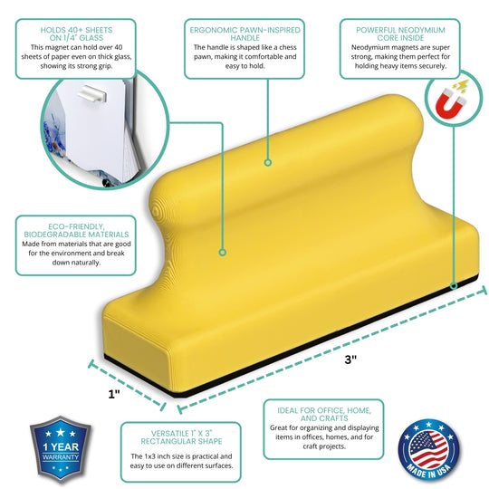 Mega Strong Neodymium MegaPawn Magnets