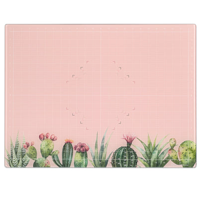 Pink Desert Glass Craft Mat