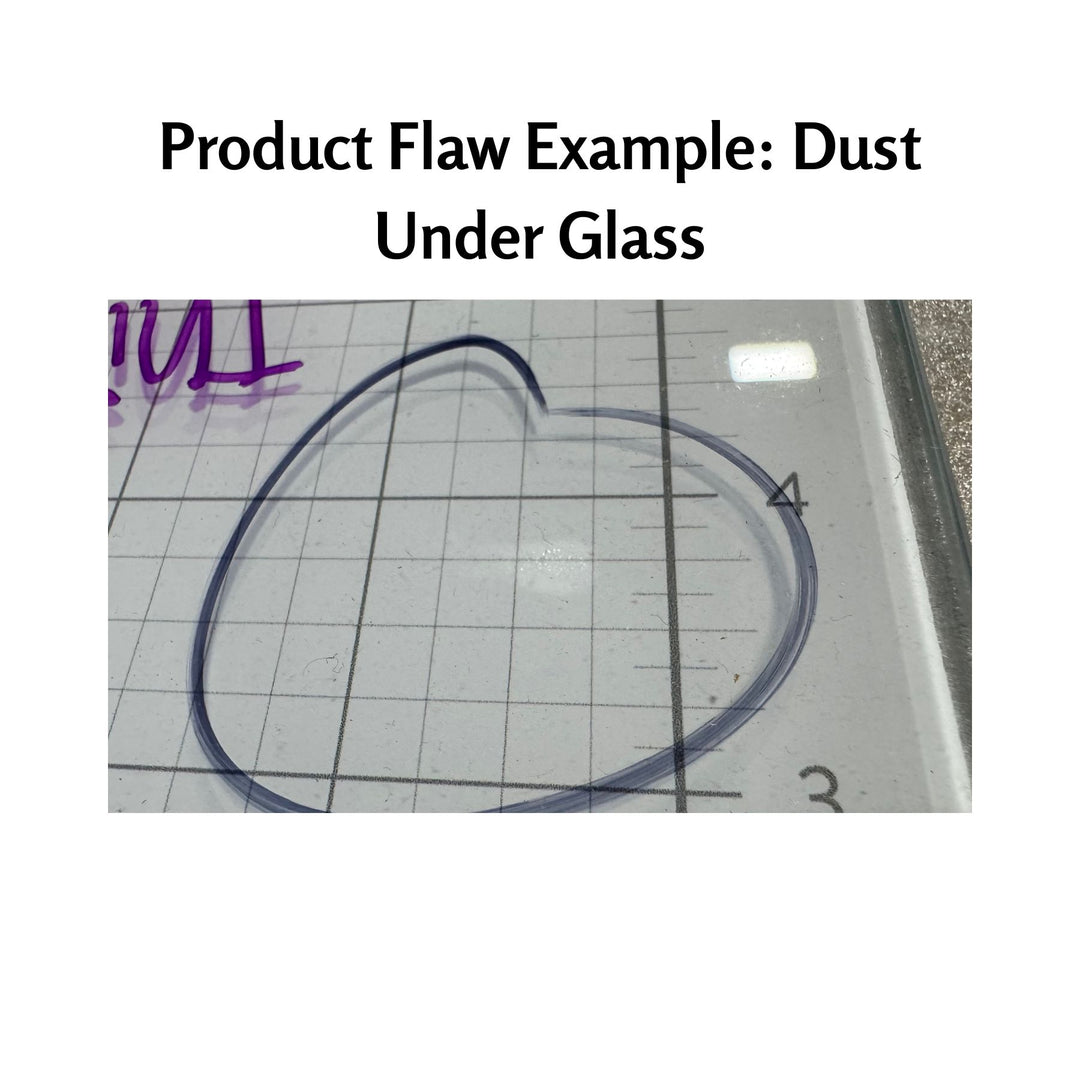 SECONDS SALE - Magnetic Glass Craft Mats With Flaws - 40% Off FINAL SALE