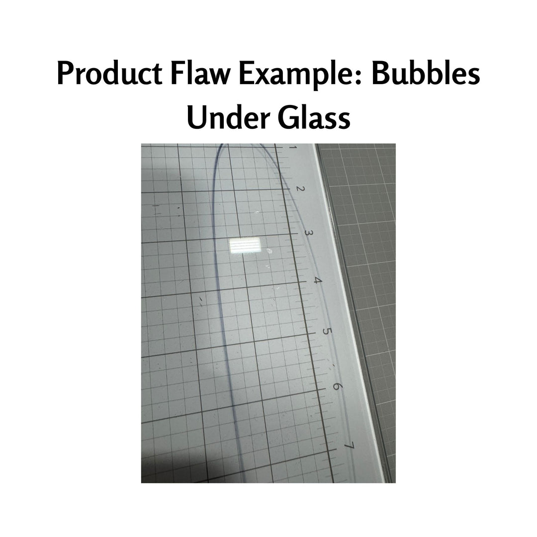 SECONDS SALE - Magnetic Glass Craft Mats With Flaws - 40% Off FINAL SALE