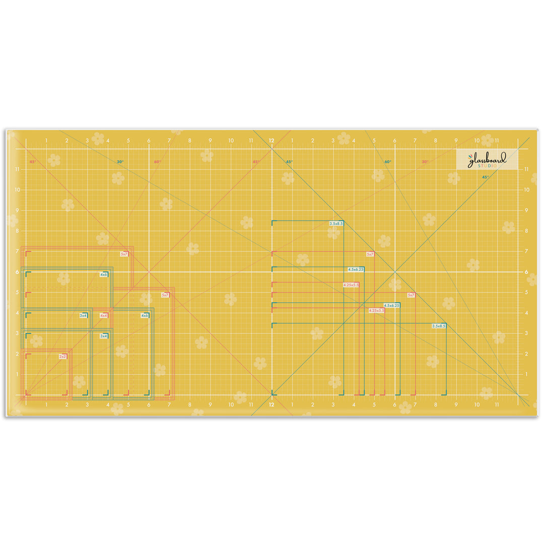 Scrapbook Magnetic Glass Craft Mat