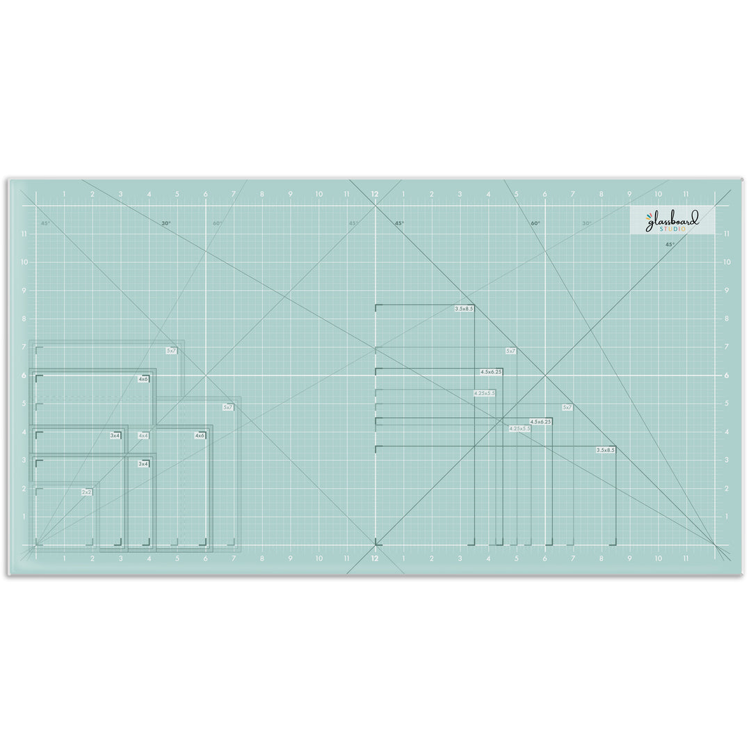 Scrapbook Magnetic Glass Craft Mat