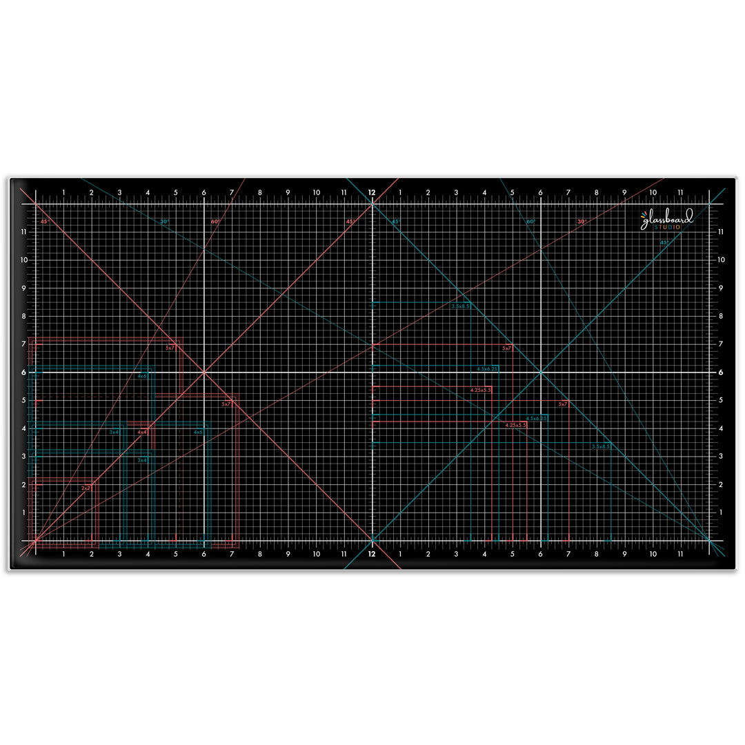 Scrapbook Magnetic Glass Craft Mat