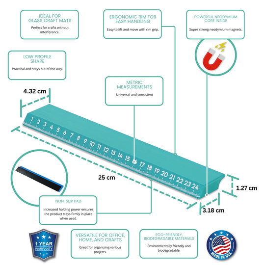 MegaMag Rulers
