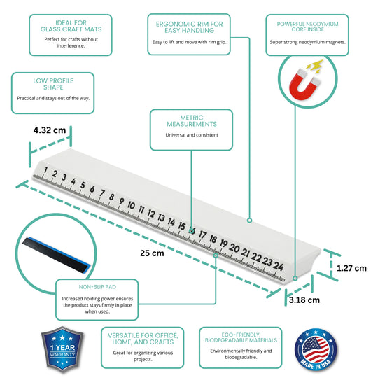 MegaMag Rulers