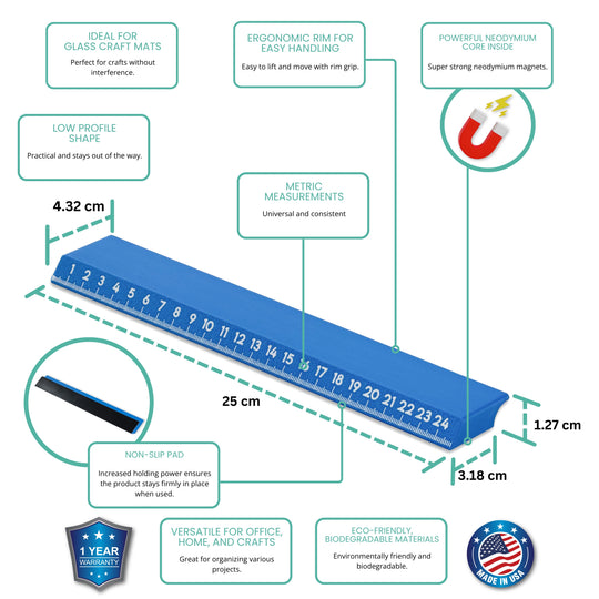 MegaMag Rulers