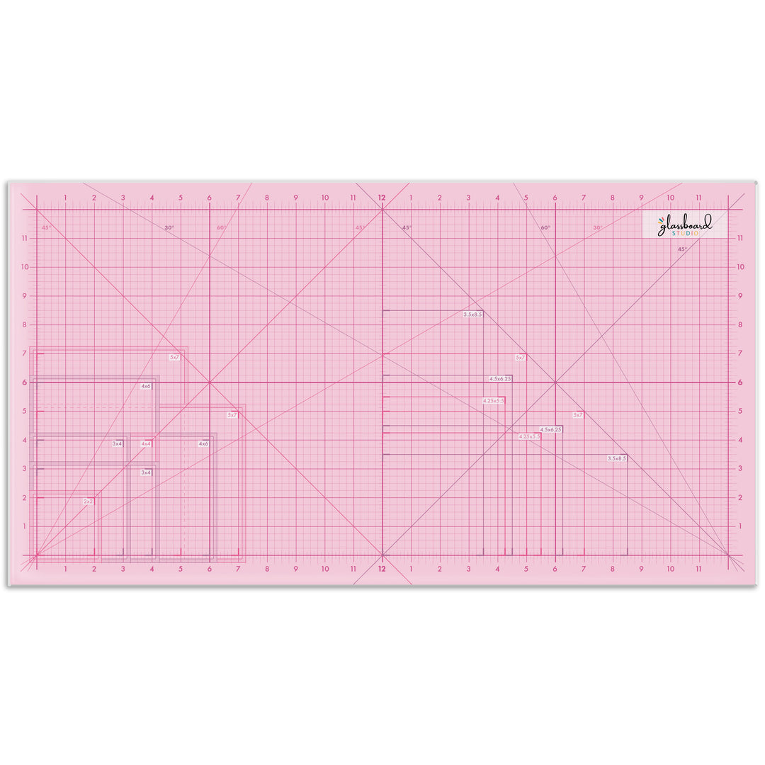 Scrapbook Magnetic Glass Craft Mat