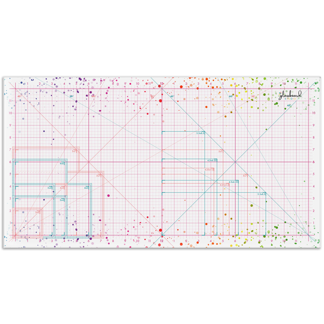 Scrapbook Magnetic Glass Craft Mat