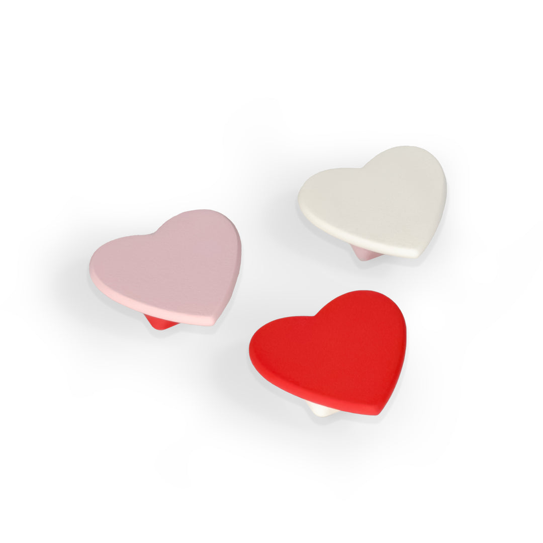 Watercolor Hearts Magnet Set