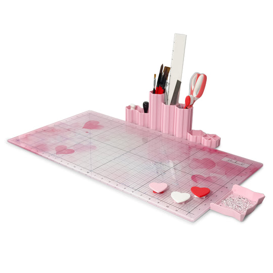 Scrapbook Magnetic Glass Craft Mat