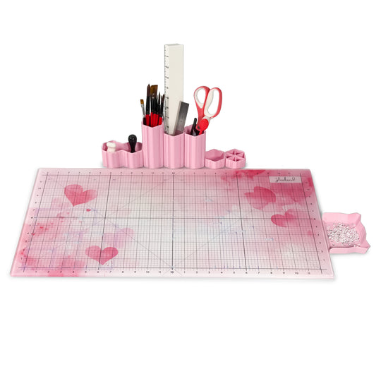 Scrapbook Magnetic Glass Craft Mat