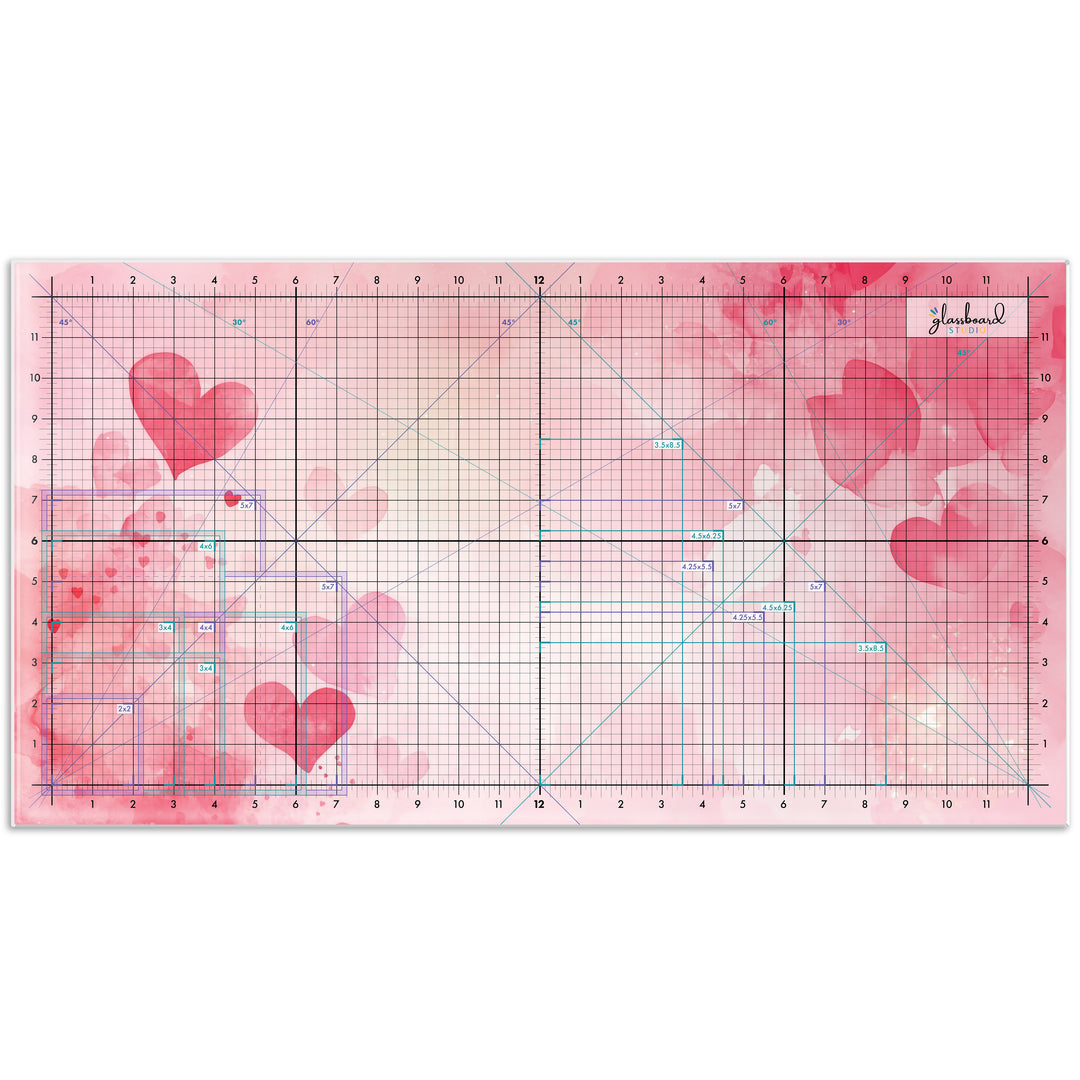 Scrapbook Magnetic Glass Craft Mat