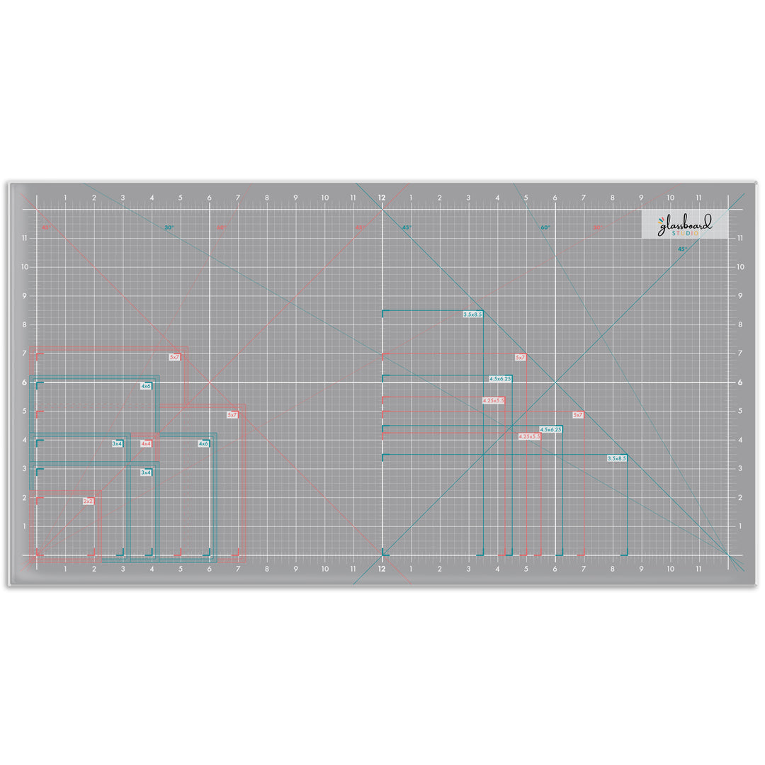 Scrapbook Magnetic Glass Craft Mat