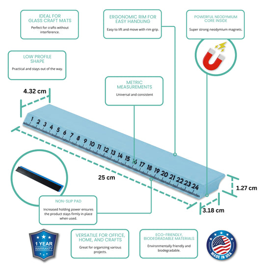MegaMag Rulers