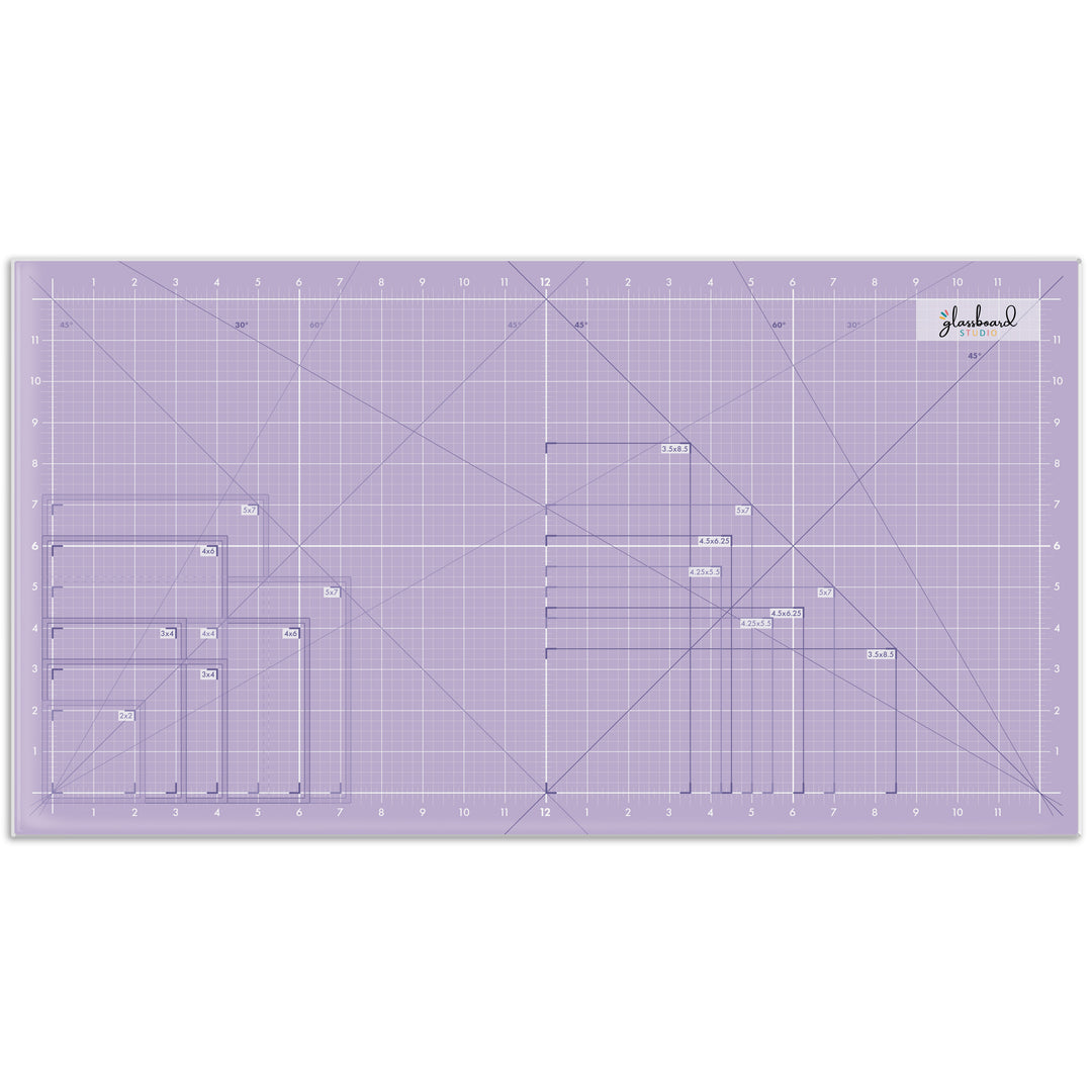 Scrapbook Magnetic Glass Craft Mat