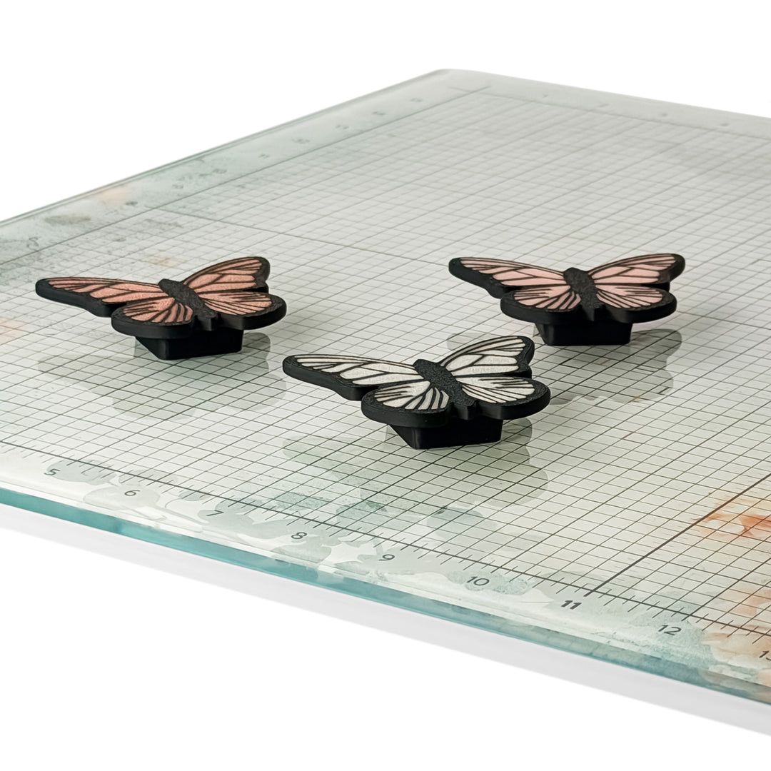 Vintage Garden Butterfly Magnet Set