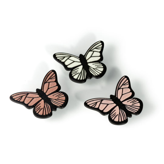 Vintage Garden Butterfly Magnet Set
