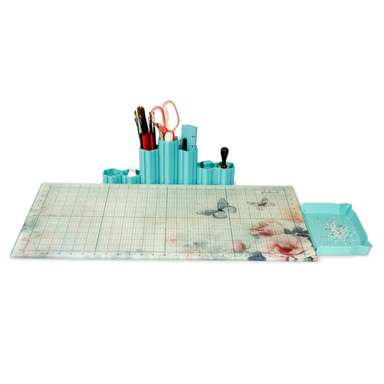 Scrapbook Magnetic Glass Craft Mat