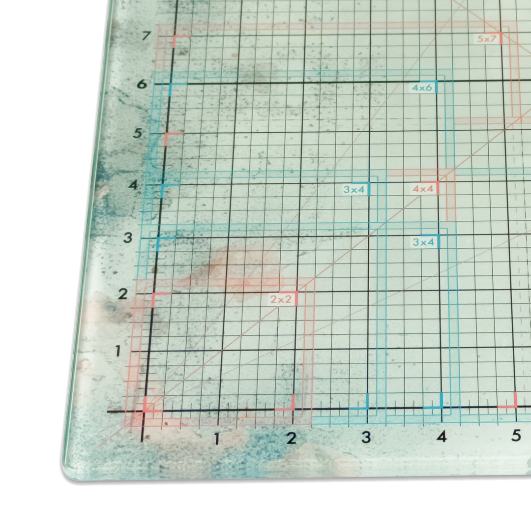 Scrapbook Magnetic Glass Craft Mat