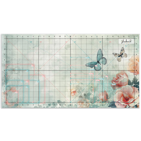 Scrapbook Magnetic Glass Craft Mat