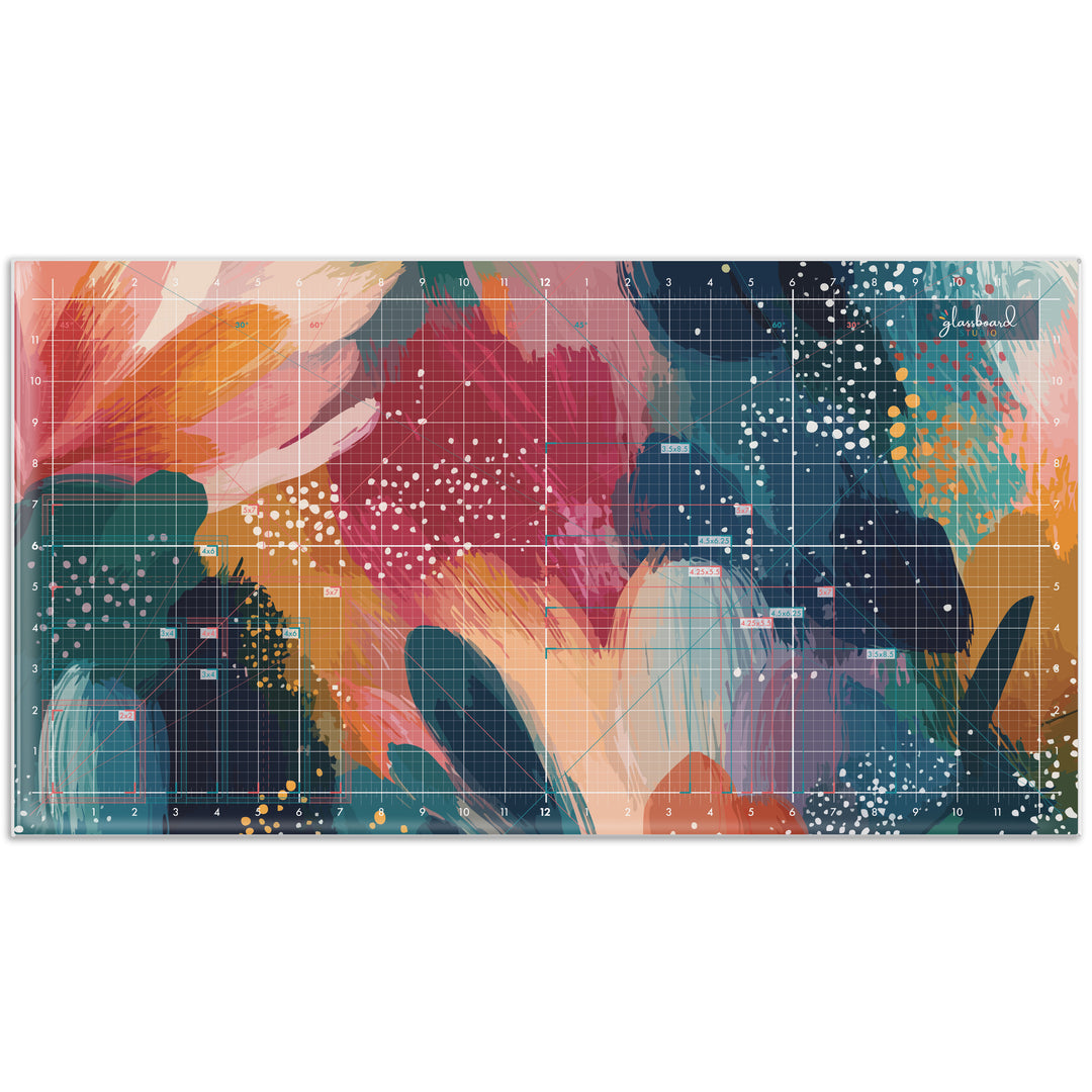 Scrapbook Magnetic Glass Craft Mat