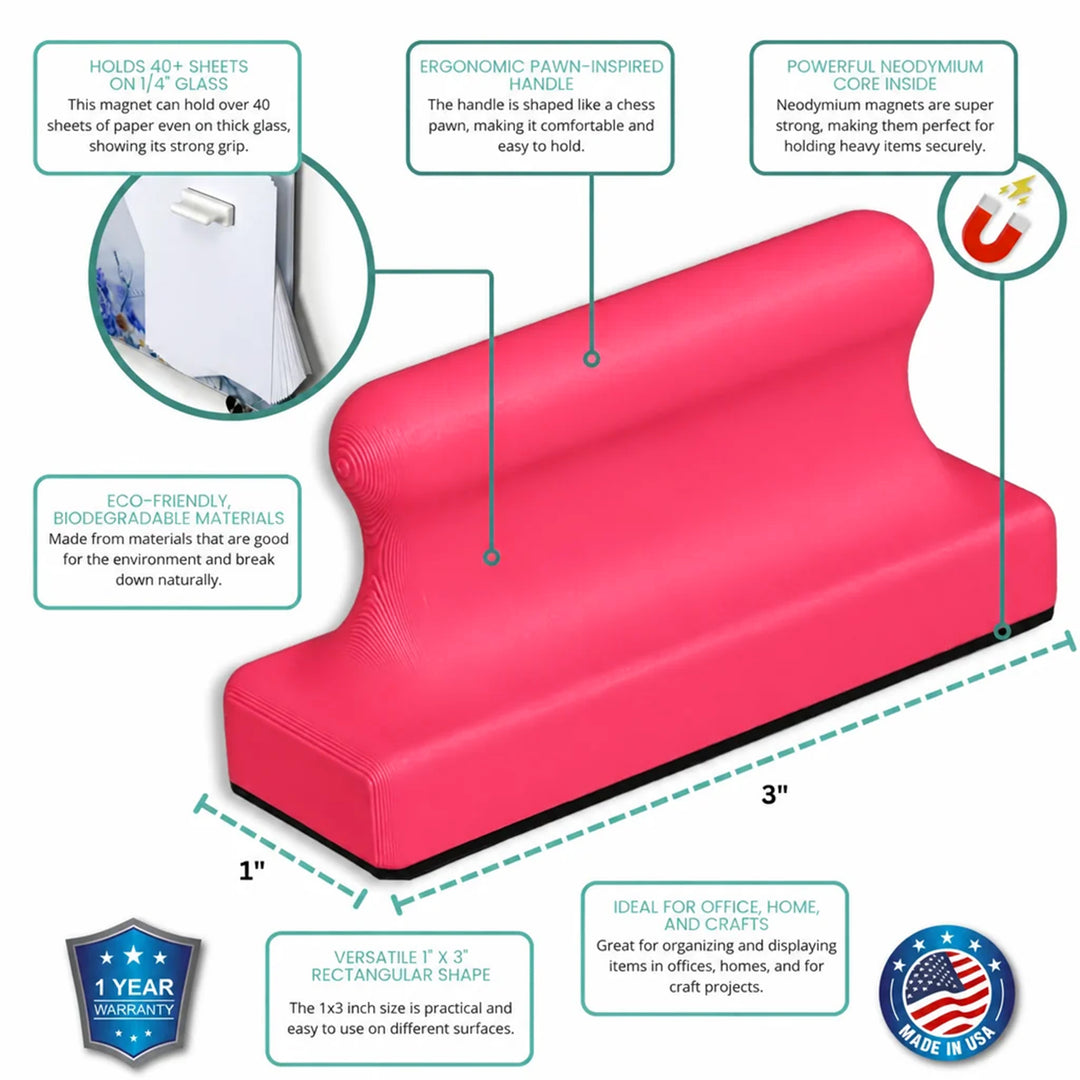 Hot Pink Magnet Set