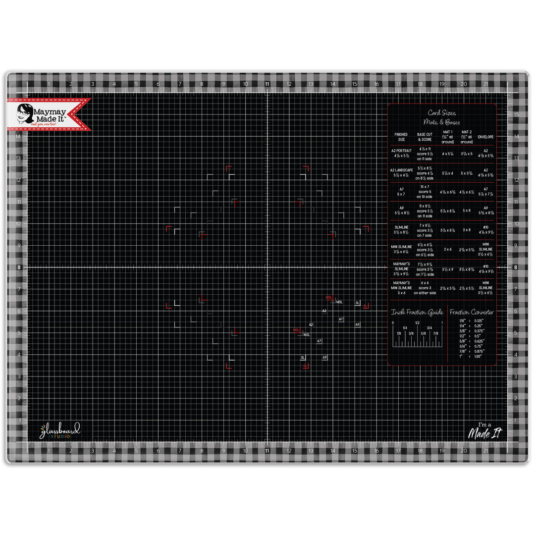 Maymay Magnetic Glass Craft Mat