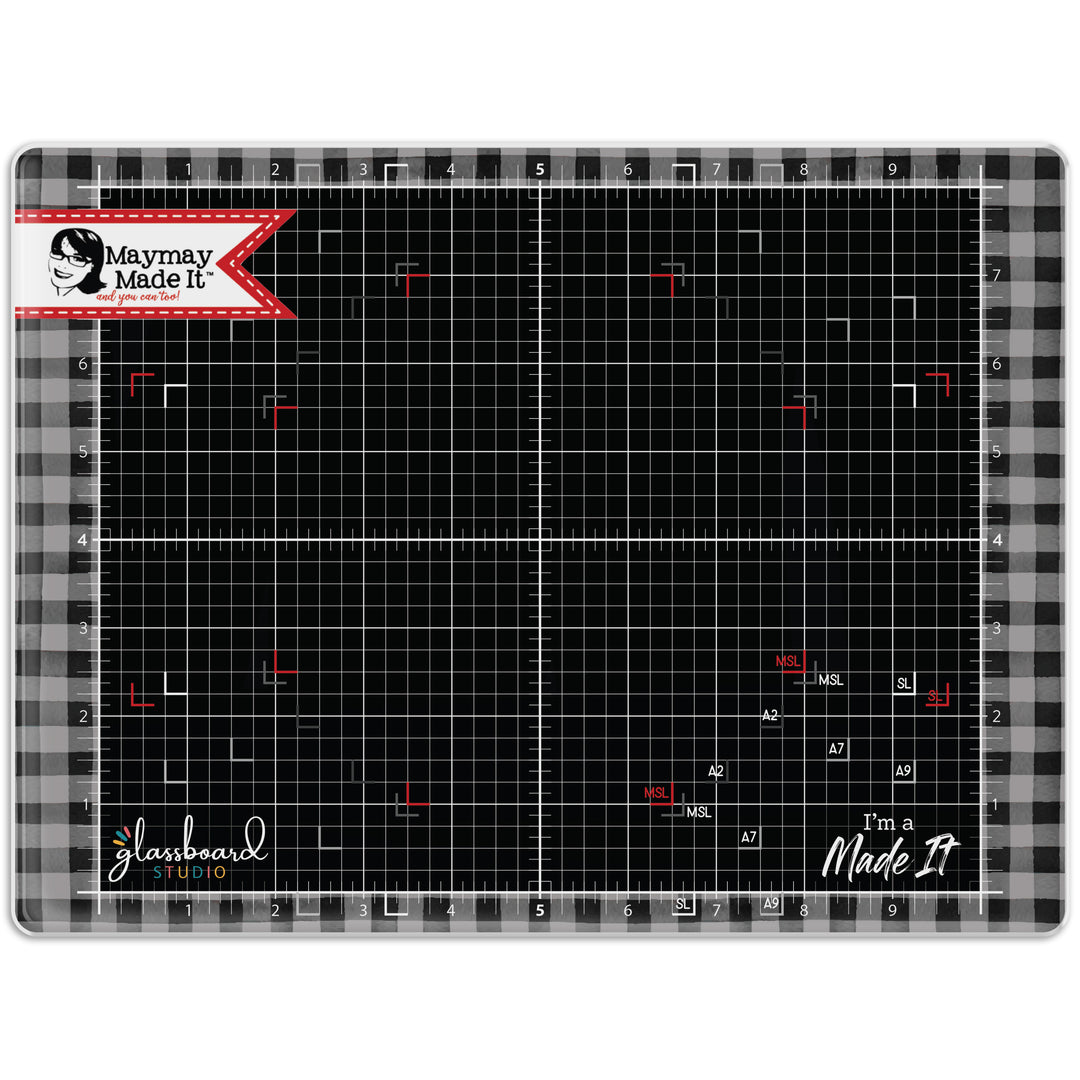 Maymay Magnetic Glass Craft Mat