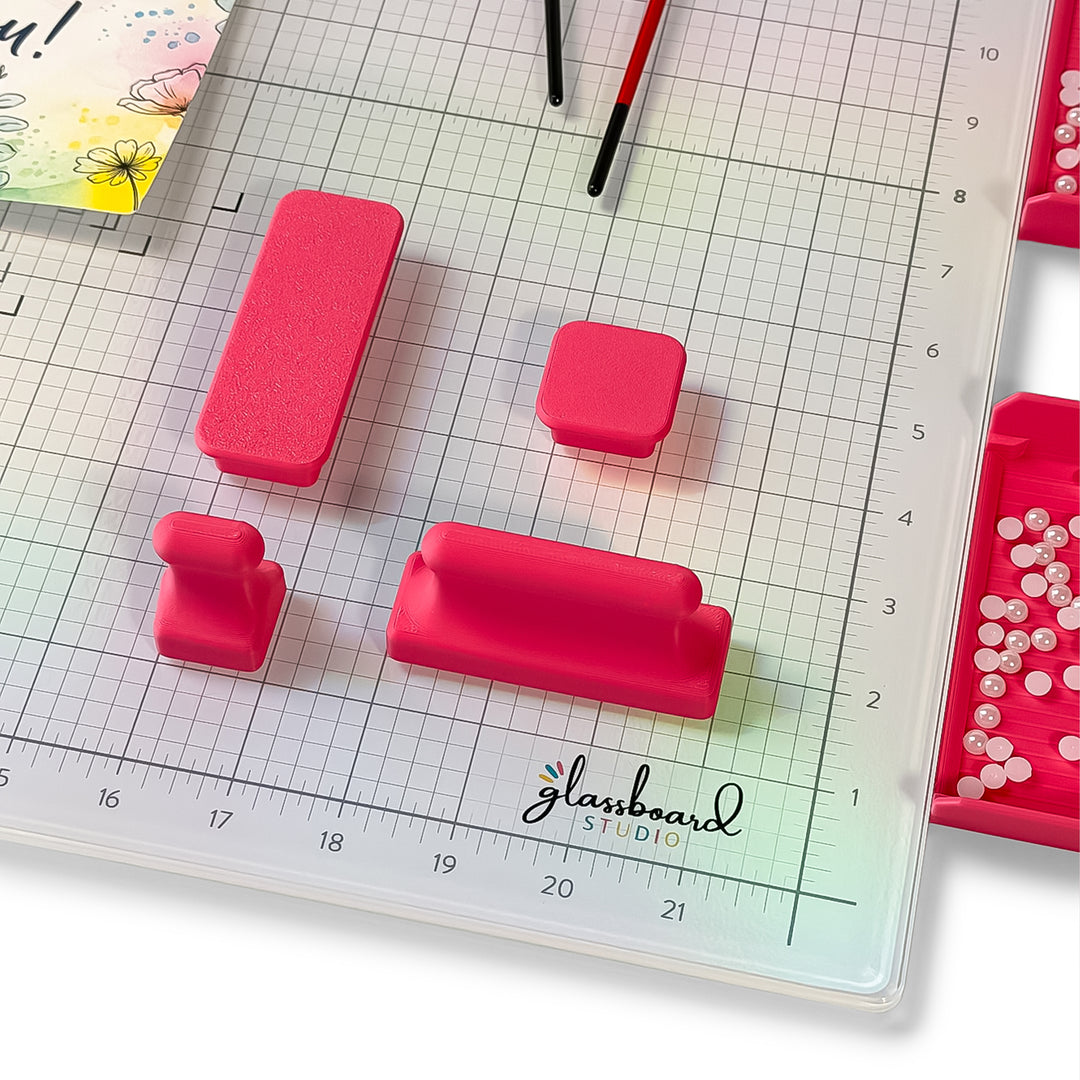 Hot Pink Magnet Set