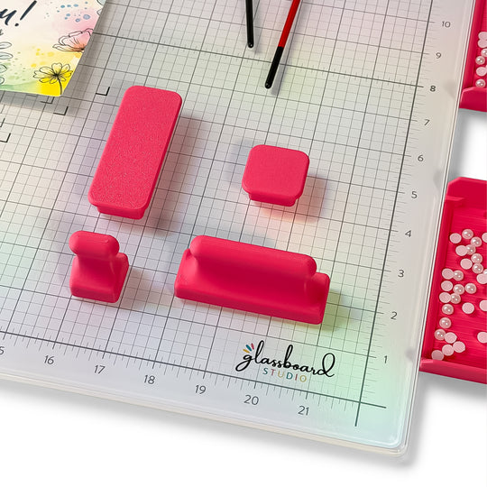 Hot Pink Magnet Set