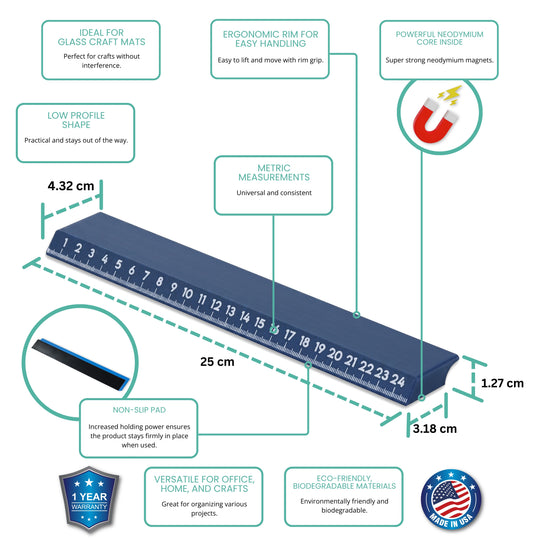 MegaMag Rulers