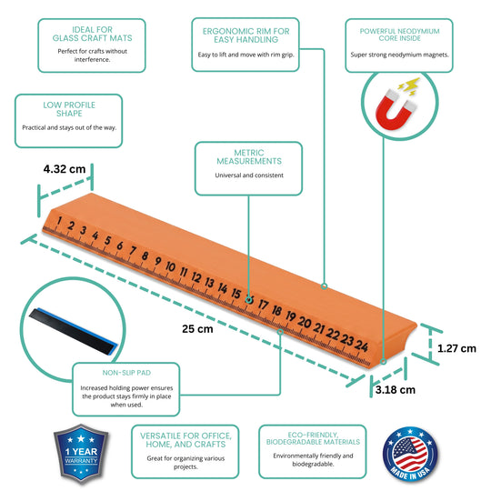 MegaMag Rulers