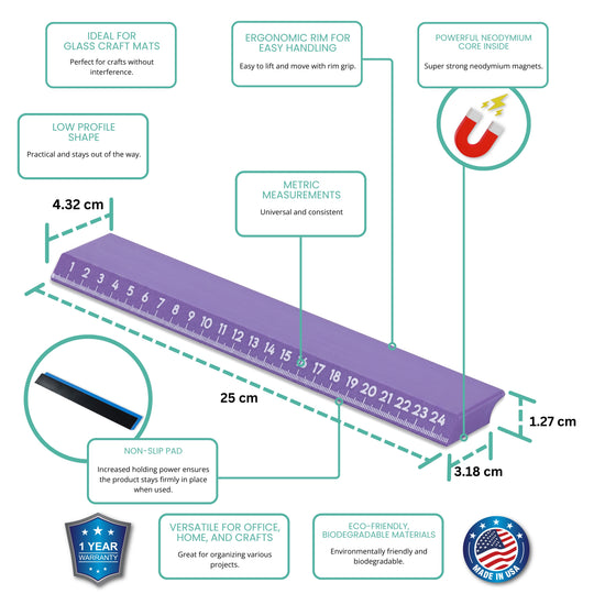 MegaMag Rulers