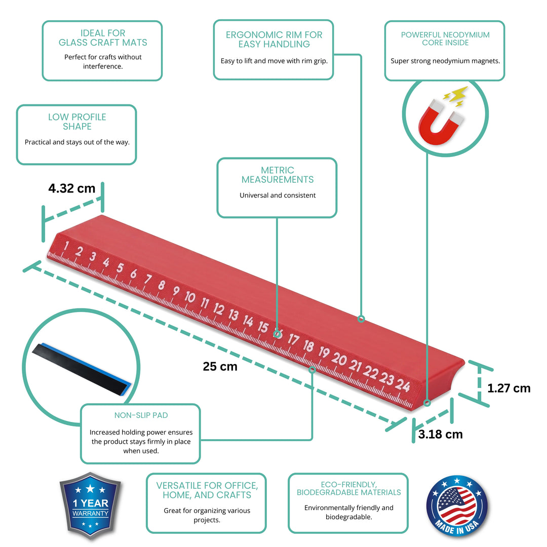 MegaMag Rulers