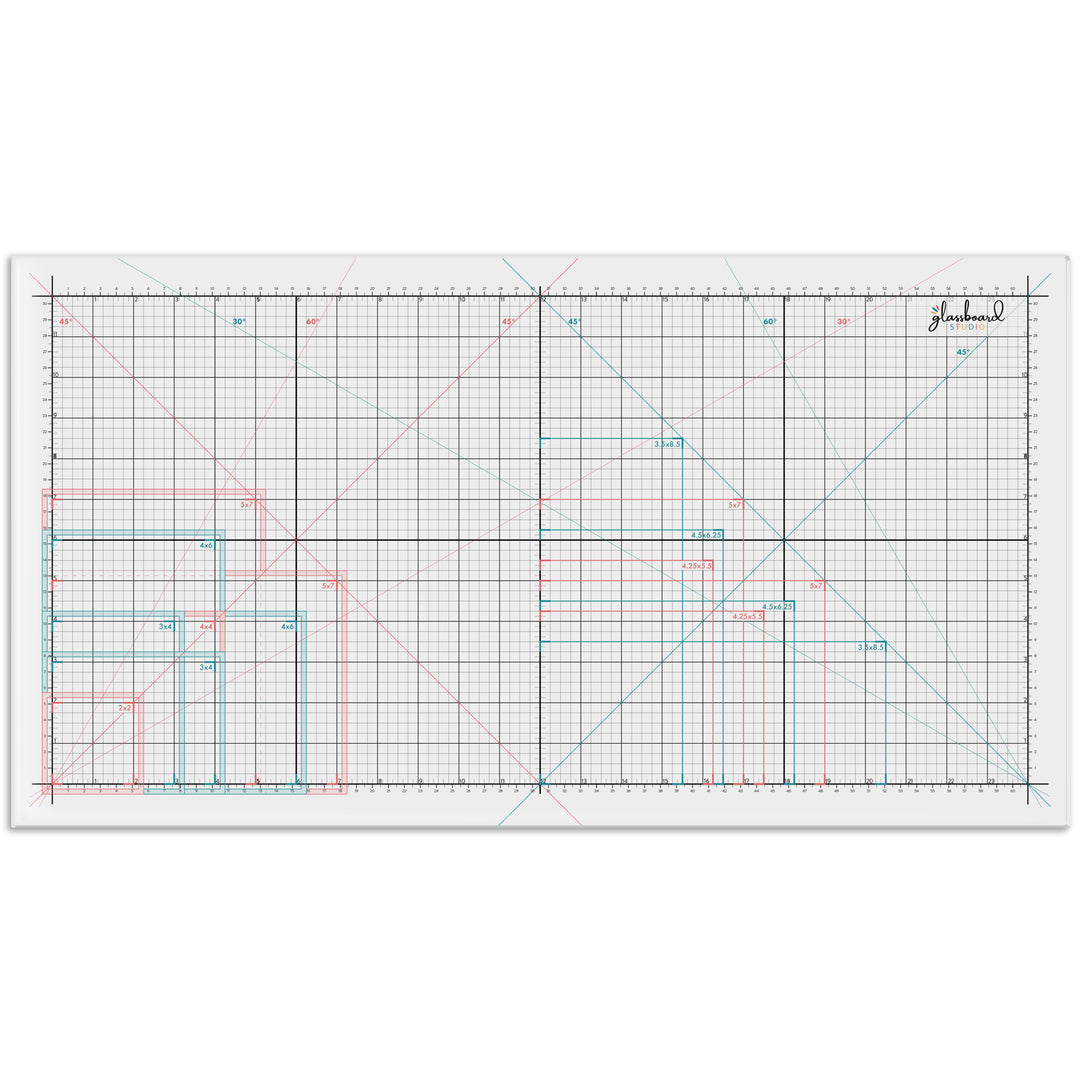 Scrapbook Magnetic Glass Craft Mat