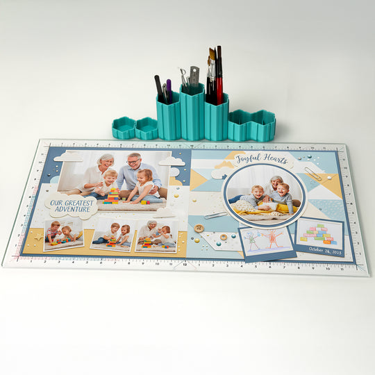 Scrapbook Magnetic Glass Craft Mat