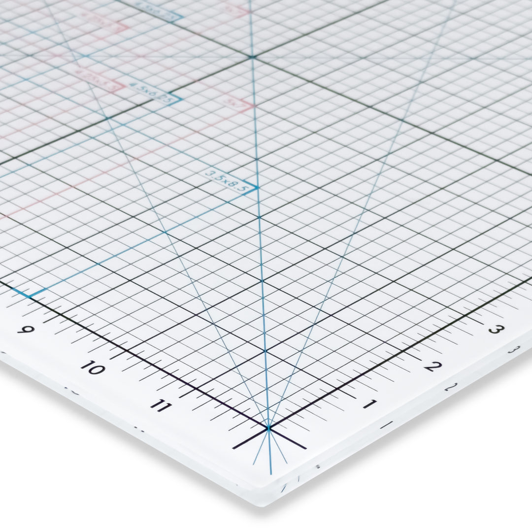 Scrapbook Magnetic Glass Craft Mat