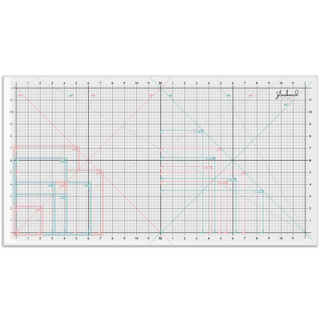Scrapbook Magnetic Glass Craft Mat