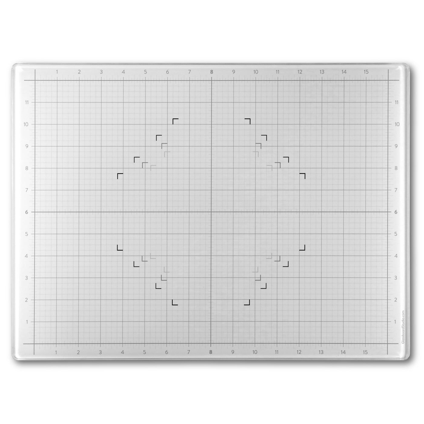 True White Glass Craft Mat