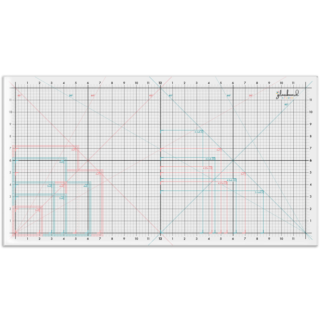 Scrapbook Magnetic Glass Craft Mat