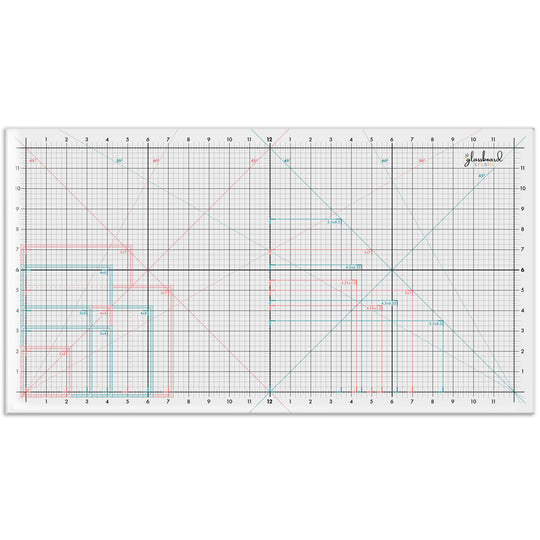Scrapbook Magnetic Glass Craft Mat