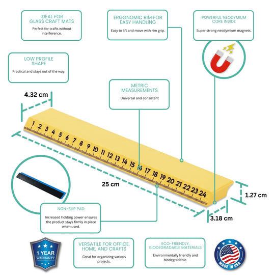 MegaMag Rulers