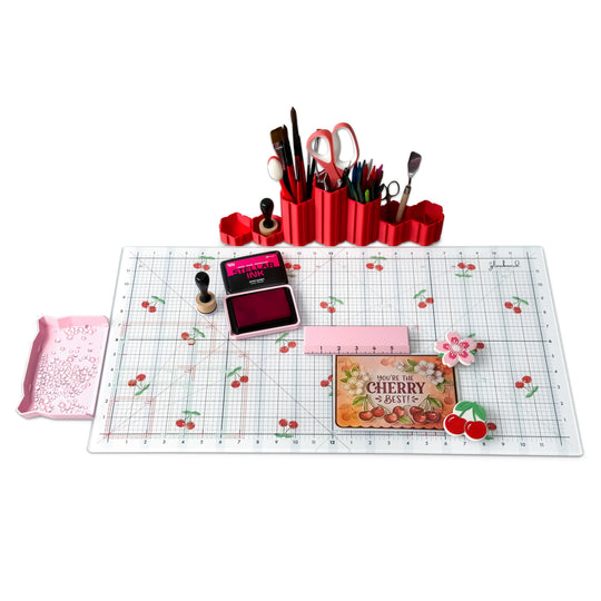 Scrapbook Magnetic Glass Craft Mat