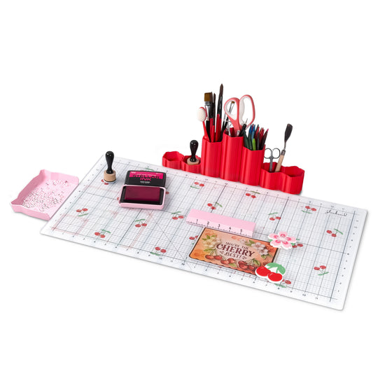 Scrapbook Magnetic Glass Craft Mat