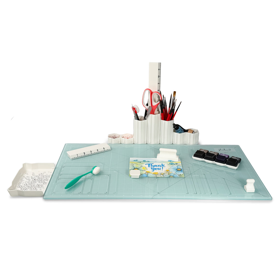 Scrapbook Magnetic Glass Craft Mat