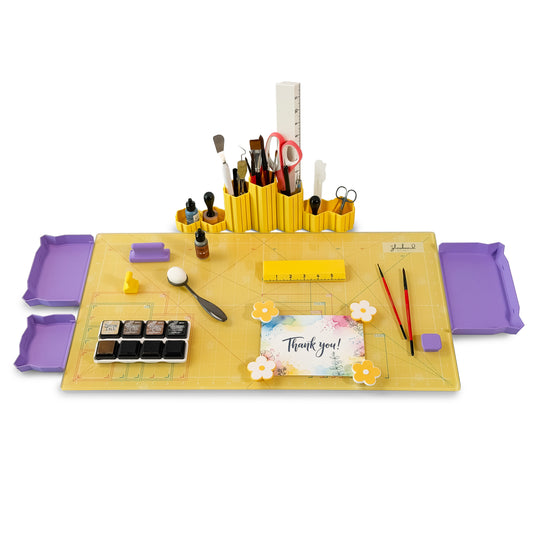 Scrapbook Magnetic Glass Craft Mat