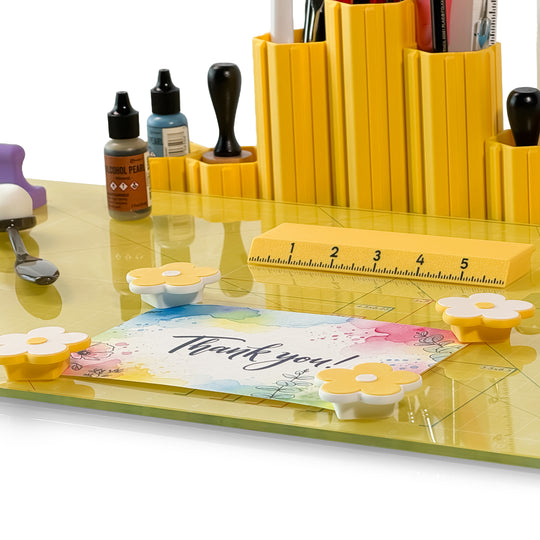 Scrapbook Magnetic Glass Craft Mat