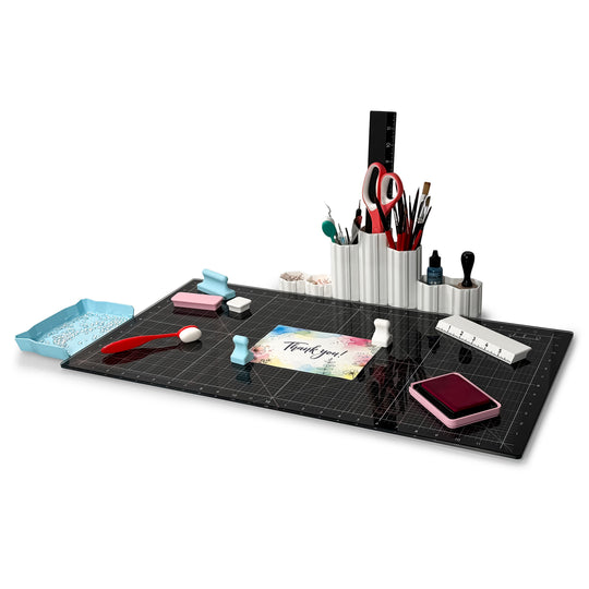 Scrapbook Magnetic Glass Craft Mat